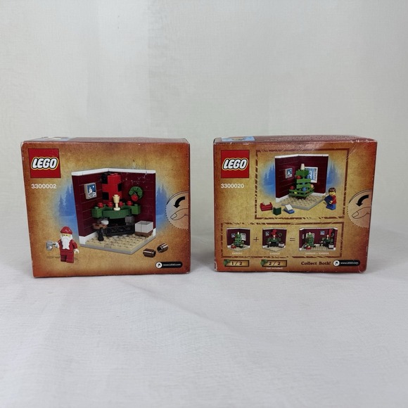 Lego 3300020 and 3300002 Seasonal Retired New Sealed Boxes (light box damage) - Picture 2 of 10